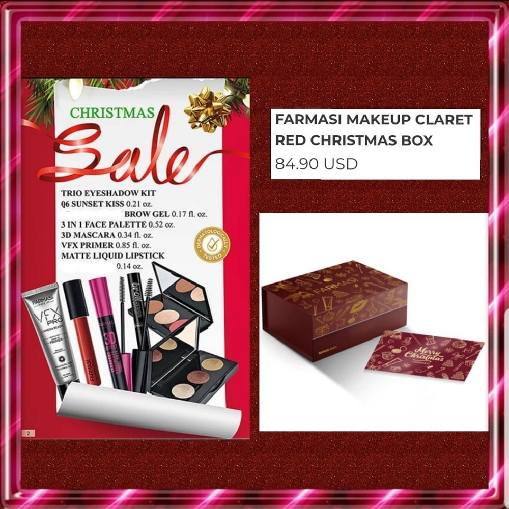 Farmasi Christmas Gift make up or skin care sets
